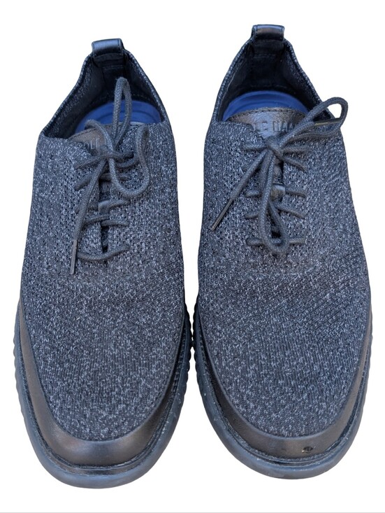 Cole Haan 2.ZERØGRAND Stitchlite Oxford shoes in black knit fabric size 9M main image 5
